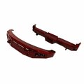 Plushdeluxe Bumper Set for F250 & F450 Model Racing Accessories, Red Candy Apple PL2988294